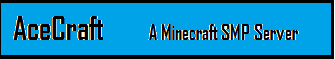 Word lid van ACE Craft - Top Minecraft Server in de VS.