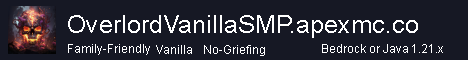 Oberordvanillasmp | Minecraft Server v1.21.4 USA