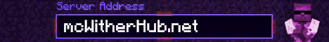 WitherHub：Minecraft Server V |在美国连接！