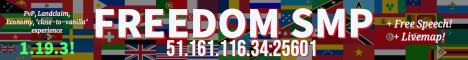 Freedom SMP - Minecraft Server USA | Version 1.20.1