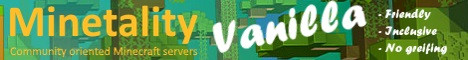 Minetality Vanilla Survival Server - Minecraft v1.21.4 USA