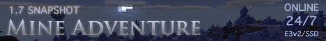 Mine Adventure - Minecraft Server v1.21.5 | US