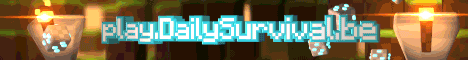 Dailysurvival: Minecraft Server v1.20.4 in Belgium